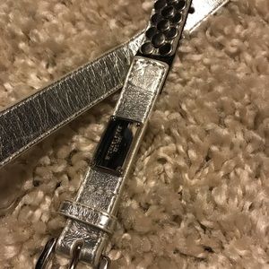 MK 1” silver belt
